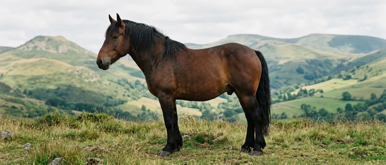 Auvergne-Pferd