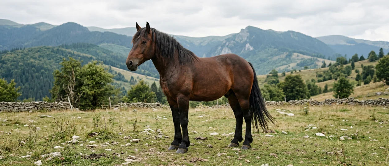 Bucovina-Pferd