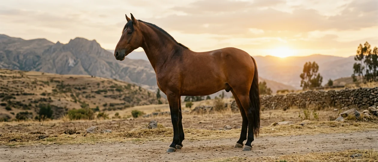 Peruanisches Pferd