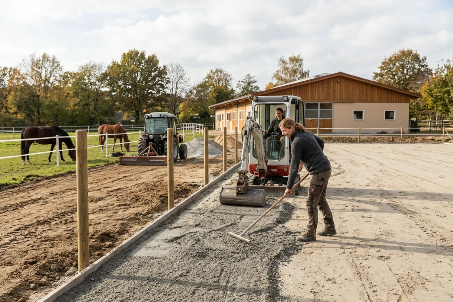 Reitplatzboden finanzieren und Folgekosten im Blick behalten